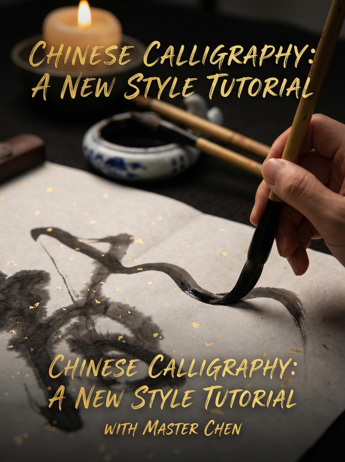 糖心Vlog 糖心Vlog：新中式书法入门视频演示 - www.ij582309.cn